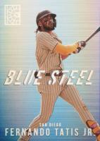 2022 Panini Capstone Blue Steel #1 Fernando Tatis Jr. Baseball Card