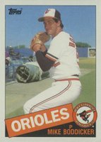 1985 Topps #225 Mike Boddicker Baseball Card