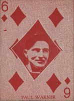 1933 Rittenhouse Candy # Paul Waner 6 of Diamonds Baseball Card
