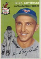 1954 Topps #150 Dick Kryhoski Baseball Card