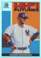 2022 Bowman Chrome Hi-FI Futures #HIFI11 Jasson Dominguez Baseball Card