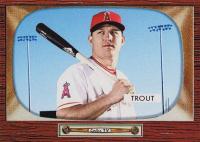 2016 Topps Throwback Thursday #2 Mike Trout Baseball Card