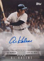 2017 Topps on Demand 3,000 Hit Club #19-A Al Kaline Autograph Baseball Card