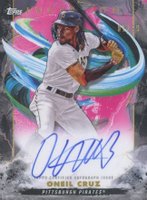 2023 Topps Inception Rookie & Emerging Stars Autographs #BRESOC Oneil Cruz Magenta Baseball Card