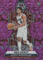 2023 Panini Mosaic #255 Scoot Henderson Pink Fast Break Basketball Card