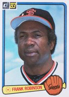 1983 Donruss #564 Frank Robinson Baseball Card
