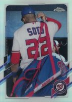 2021 Topps Chrome #150 Juan Soto SP Baseball Card