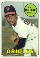 1969 Topps #453 Mike Cuellar Baseball Card