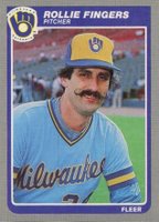 1985 Fleer #581 Rollie Fingers Baseball Card