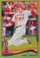 2014 Topps #1 Mike Trout Green Baseball Card