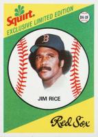 1981 Squirt #7 Jim Rice Baseball Card