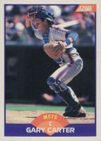 1989 Score #240 Gary Carter Baseball Card