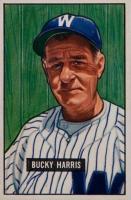 1951 Bowman #275 Bucky Harris Baseball Card