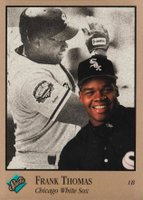 1992 Studio #159 Frank Thomas Baseball Card
