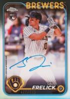 2024 Topps Chrome Rookie Autographs #RASF Sal Frelick Refractor Baseball Card