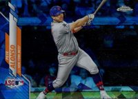 2020 Topps Chrome Update Sapphire Edition #187 Pete Alonso Baseball Card