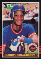 1985 Leaf #159 Darryl Strawberry Baseball Card