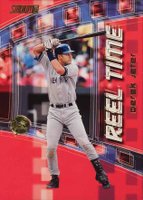 2002 Stadium Club Reel Time #RT2 Derek Jeter Baseball Card