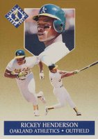 1991 Ultra Gold #5 Rickey Henderson Baseball Card