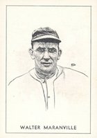 1950 Callahan Hall of Fame # Walter Maranville Baseball Card