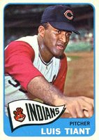 1965 O-Pee-Chee #145 Luis Tiant Baseball Card