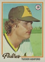 1978 Topps #116 Tucker Ashford Baseball Card