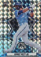 2022 Panini Mosaic #265 Bobby Witt Jr. Mosaic Baseball Card