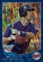 2013 Topps Opening Day #138 Joe Mauer Blue Baseball Card