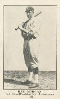 1917 Collins-McCarthy #121 Ray Morgan Bat on right shoulder Baseball Card