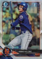 2018 Bowman Draft #BDC6 Jarred Kelenic Chrome-Batting-Refractor Baseball Card