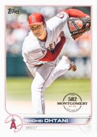 2022 Topps Complete Set #660 Shohei Ohtani 582 Montgomery Club Baseball Card