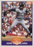 1989 Score #246 John Candelaria Baseball Card