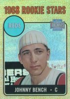 2001 Topps Archives Reserve #6 Johnny Bench 1968 Topps Reprint Baseball Card
