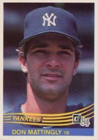 1984 Donruss #248 Don Mattingly Baseball Card