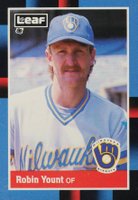 1988 Leaf #106 Robin Yount Baseball Card
