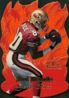 1997 Flair Showcase Hot Hands #12 Jerry Rice Football Card
