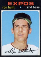 1971 Topps #578 Ron Hunt Baseball Card