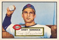 1952 Topps #297 Andy Seminick Baseball Card