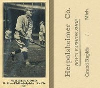 1916 Herpolsheimer Co. #69 Wilbur Good Baseball Card