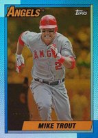 2013 Topps Archives #200 Mike Trout Gold Baseball Card