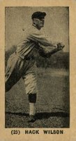 1927 York Caramel Type 1 #25 Hack Wilson Photo of Art Wilson Baseball Card