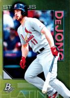 2020 Bowman Platinum #10 Paul DeJong Chartreuse Baseball Card
