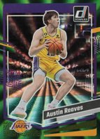 2023 Panini Donruss #18 Austin Reaves Holo Green Laser Basketball Card