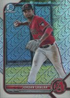 2022 Bowman Mega Box Chrome #141 Jordan Lawlar Baseball Card