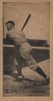 1923 Strip Card # Tris Speaker Hand Cut Baseball Card
