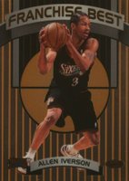 1998 Bowman's Best Franchise Best #FB10 Allen Iverson Basketball Card