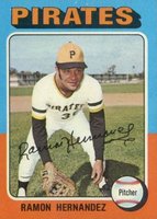 1975 Topps #224 Ramon Hernandez Baseball Card