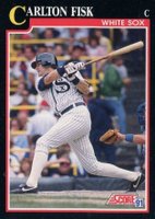 1991 Score #265 Carlton Fisk Baseball Card