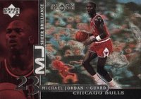 1998 Upper Deck Black Diamond Sheer Brilliance #SB22 Michael Jordan Sheer Brilliance Basketball Card