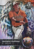 2023 Bowman Platinum Top Prospects #TOP97 Jackson Holliday Ice Foil Baseball Card